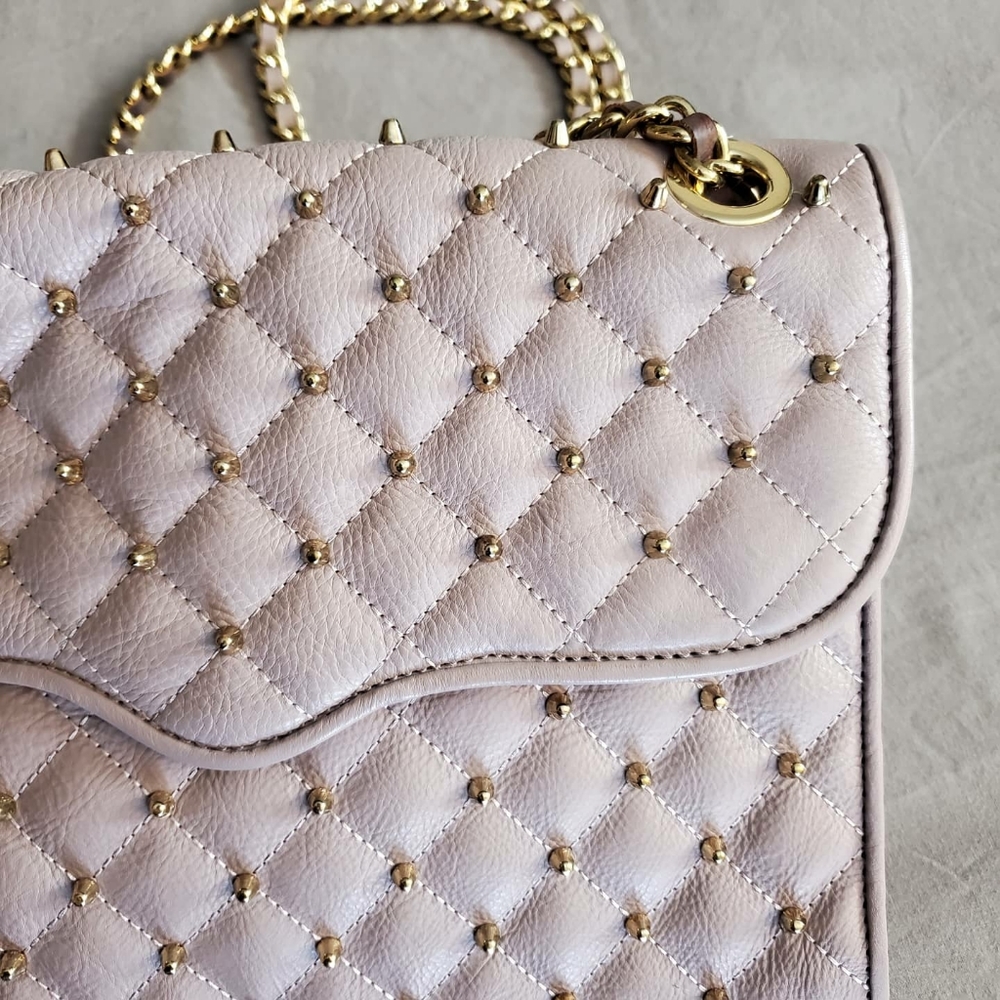 Rebecca Minkoff Pink/Lavender Leather Studden Bag